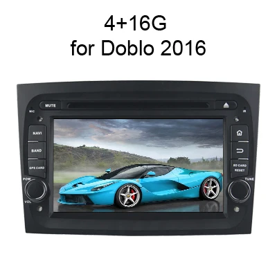 4G 16G for Doblo 16 SINOSMART 4/8 Core 2G/4G ram Android 8,1/8,0 автомобильный Радио DVD gps навигатор плеер для Fiat Doblo 2010 2011 2012- с Canbus - Цвет: 4G 16G for Doblo 16