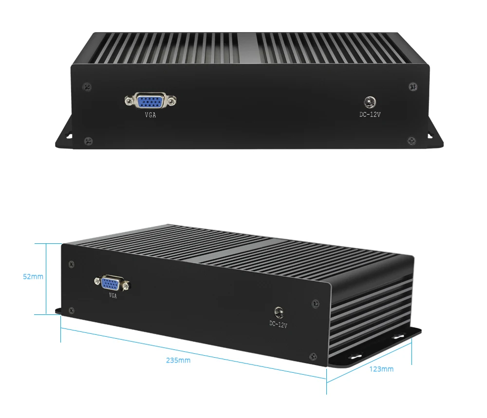 Безвентиляторный мини ПК 6* LAN Gigabit Ethernet Celeron 1007U Pentium 2117U компьютер vpn-сервер брандмауэр pfsense Windows xp промышленный ПК
