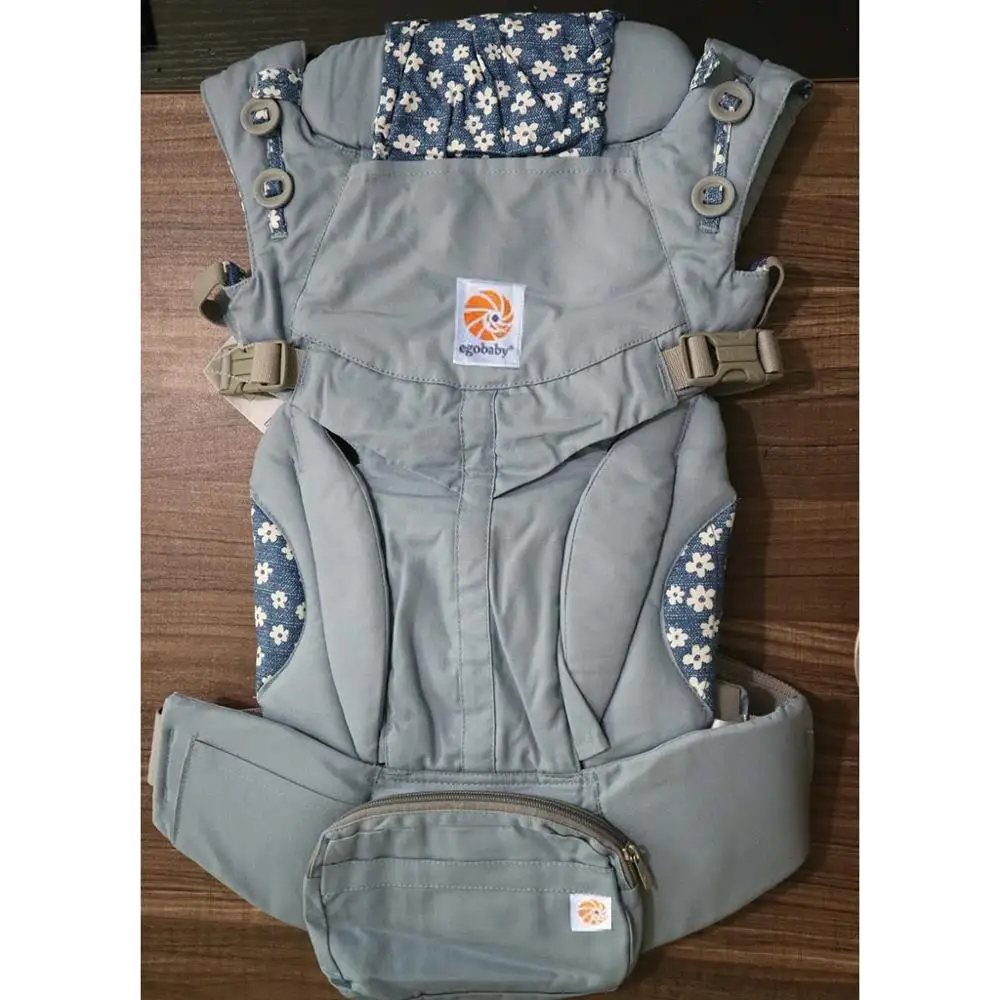 omni-blue flower VIP младенец новорожденный удобное приспособление для переноски слинг - Цвет: omni-blue flower