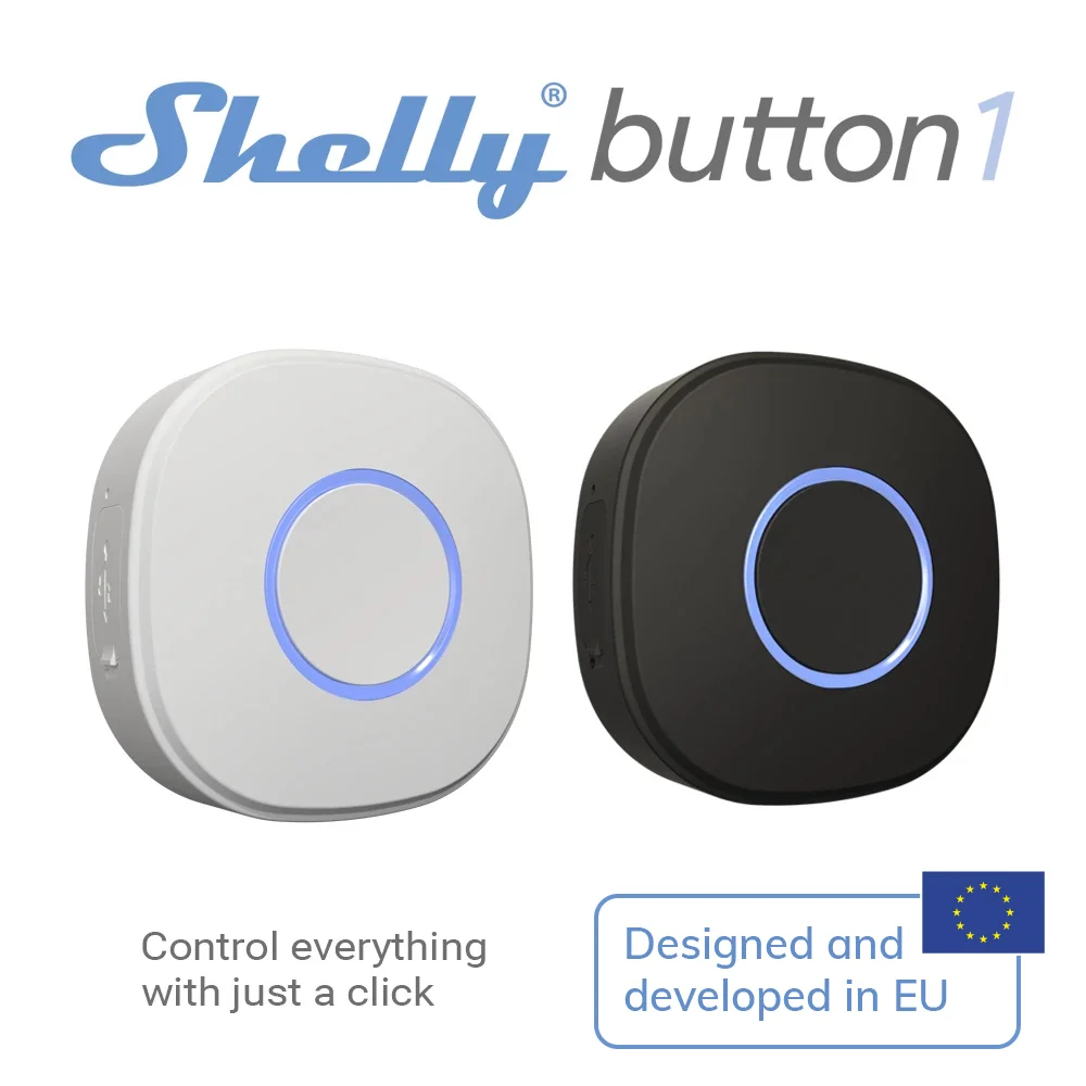 Кнопка активации и Shelly Button 1 с Wi-Fi дистанционное управление активация различных