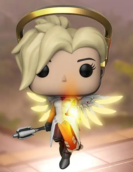 Игра OverWatche Mercy коллекция фигурок виниловая кукла модель игрушки | Игрушки и хобби