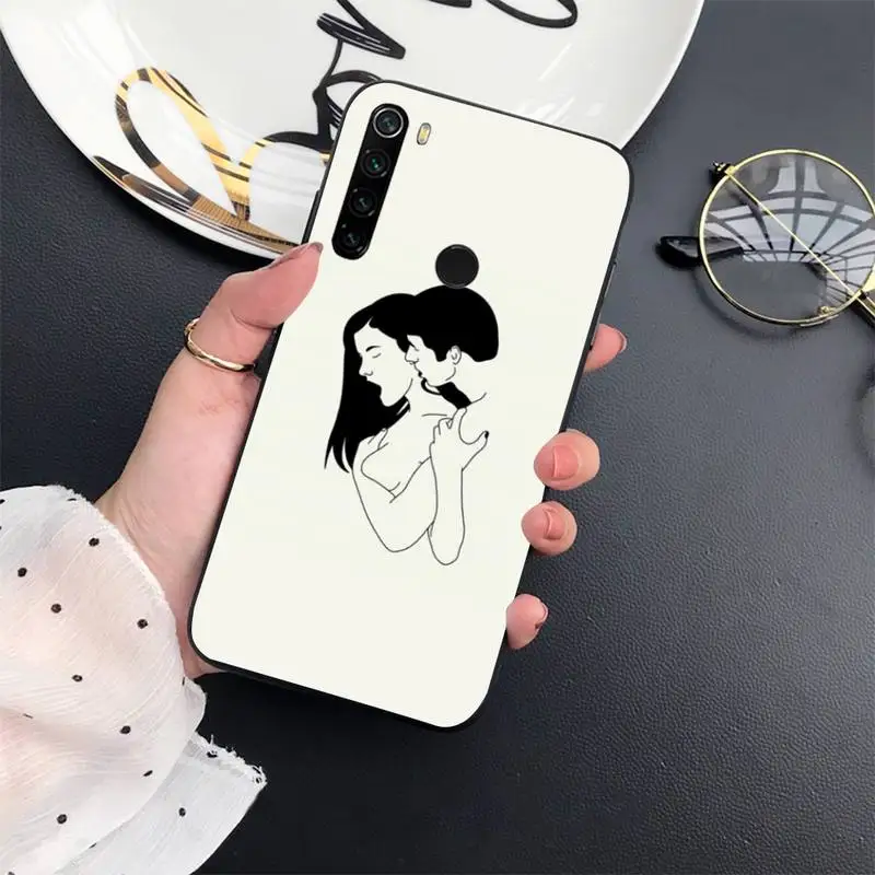 

Minimalist style series lines art Phone Case For Xiaomi Redmi 7 8 9t a3Pro 9se k20 mi8 max3 lite 9 note 9s 10 pro