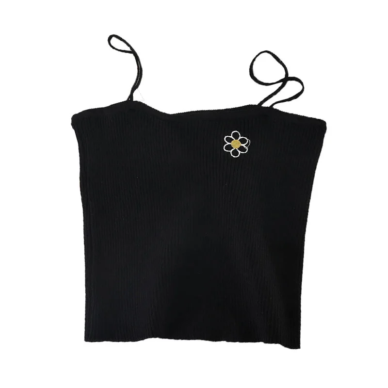 Женский укороченный топ Клубная Сексуальная Трикотажная майка с отверстием