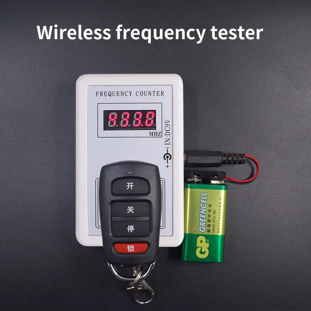 Ручной беспроводной измеритель частоты с дистанционным управлением тестер 250-450