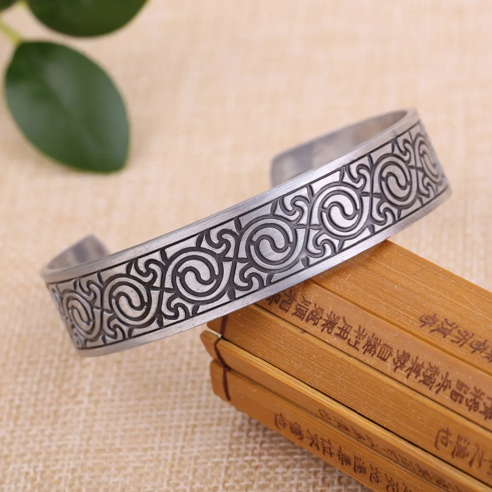 5 шт. винтажные магнитные браслеты манжеты из сплава|Браслеты| |