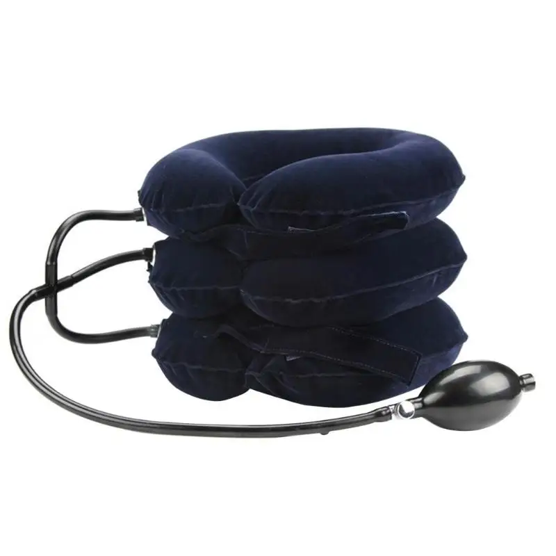

5 Colors Neck Massage Inflatable Air Cervical Traction Device Medical Correction Device Massage Tool Neck Head Stretcher Pillow