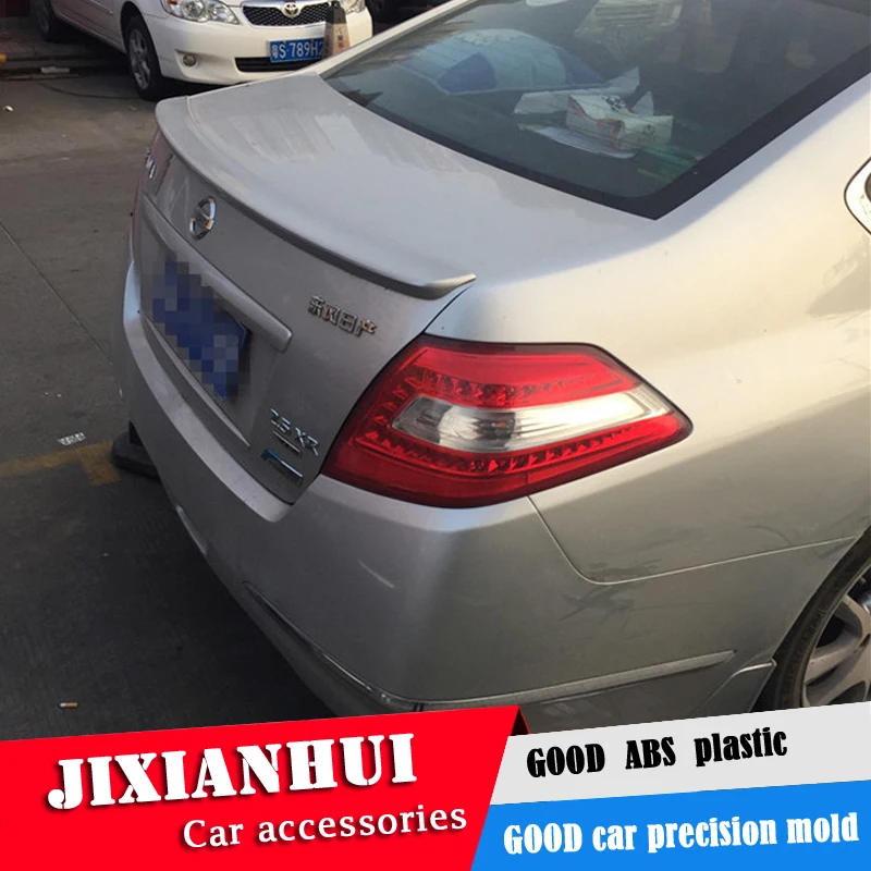 Спойлер для Altima 2008 2012 Nissan спойлер из АБС пластика заднее крыло автомобиля цветной