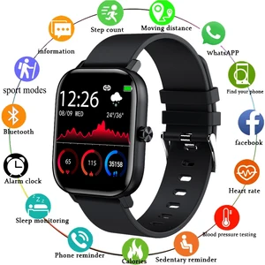 LIGE New Men Smart Watch Wristband Men Women Sport Clock Heart Rate Monitor Sleep Monitor Bluetooth 