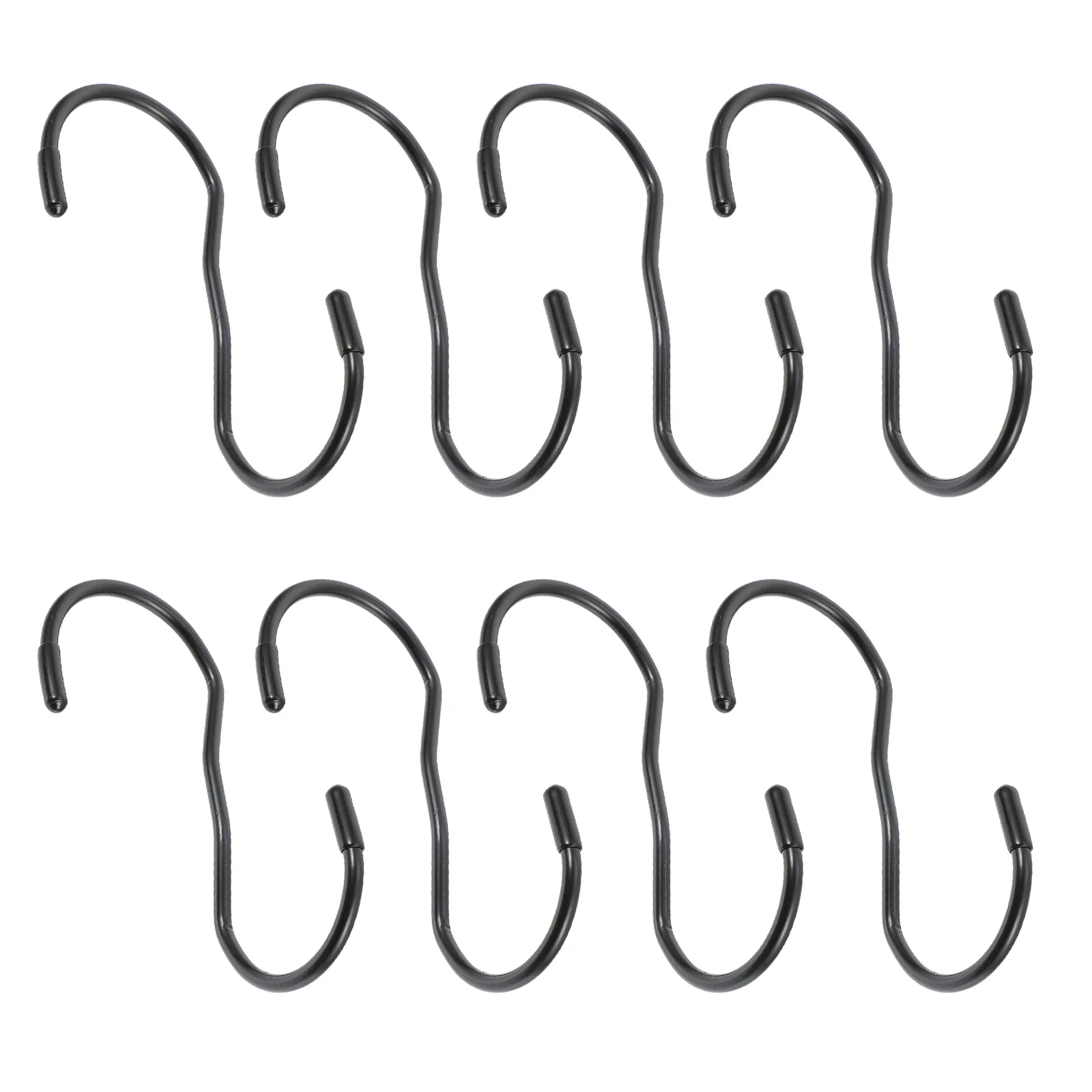 

8pcs Shape Hooks Hooks Wardrobe Clothes Hooks Iron Hanging Hooks