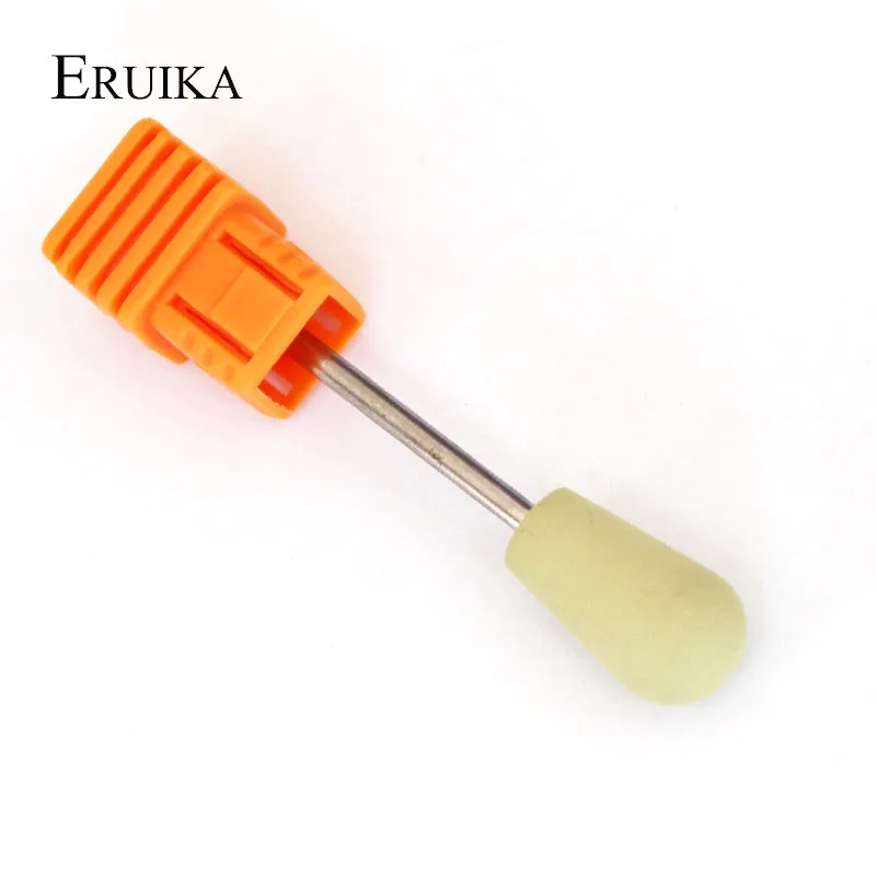 NO6 ERUIKA 10*18 мм Силиконовое сверло для ногтей гибкое Poilsher роторное сверло для маникюра и педикюра аксессуары инструменты для полировки ног - Цвет: NO6