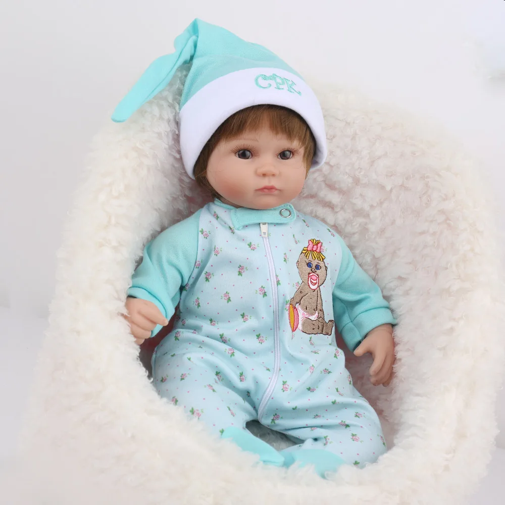 Реалистичные для детей преддошкольного возраста bebe куклы ткань средства ухода