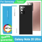 100% новый задний корпус для Samsung Galaxy Note 20 Ультра стеклянная задняя крышка батарейного отсека задняя крышка Note 20 Ультра задний корпус