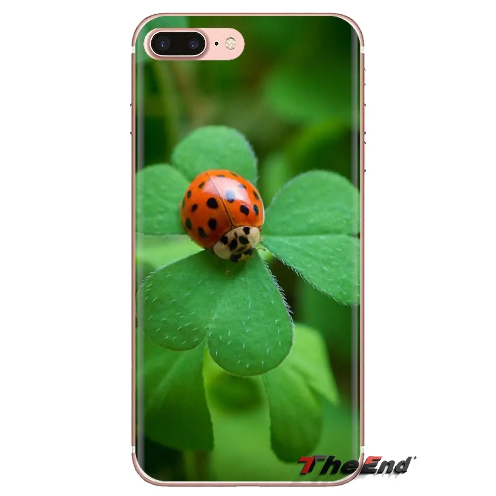 For Samsung Galaxy S3 S4 S5 Mini S6 S7 Edge S8 S9 S10 Plus Note 3 4 5 8 9 Silicone Case Covers Lady bug Ladybug ladybird Pattern |