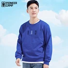 Свитшот Pioneer Camp мужской из 2021 хлопка, модная толстовка, уличная одежда, черный, синий цвет, весна-лето 100%