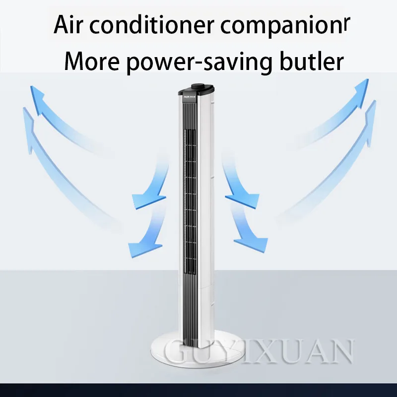 Электрический вентилятор, домашний башенный вентилятор с дистанционным управлением, настольный Вертикальный вентилятор без листьев с тай... от AliExpress RU&CIS NEW