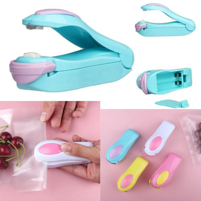 

Портативная машина для запечатывания пищевых продуктов, машина для термозапечатывания, Термоупаковщик, пищевая упаковка, кухонные зажимы ...