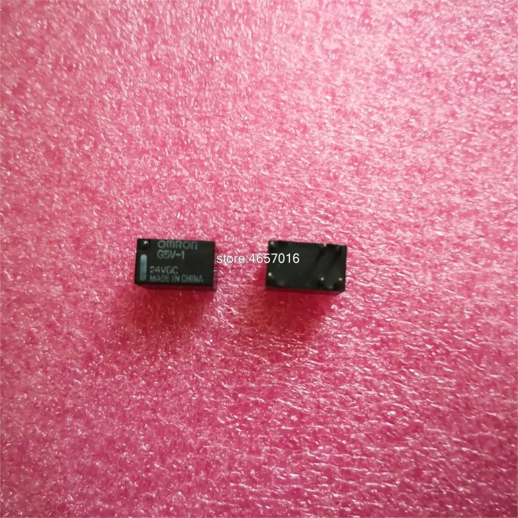 10 шт./лот Omron Φ 5 в постоянного тока 12 В 24 6 контактов SPDT Мини-реле сигнала |