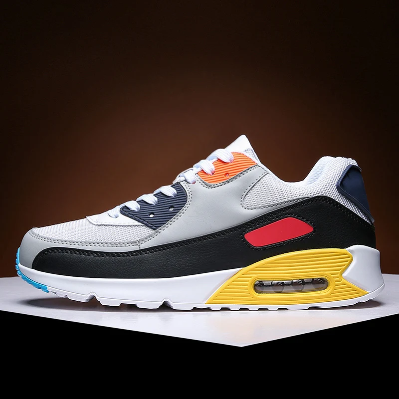 

Mens Fashion Sneakers 2021 New Casual Running Shoes Light Breathe Outdoor Air Cushion Jogging Shoes Couple Shoes Lace-up Size 13