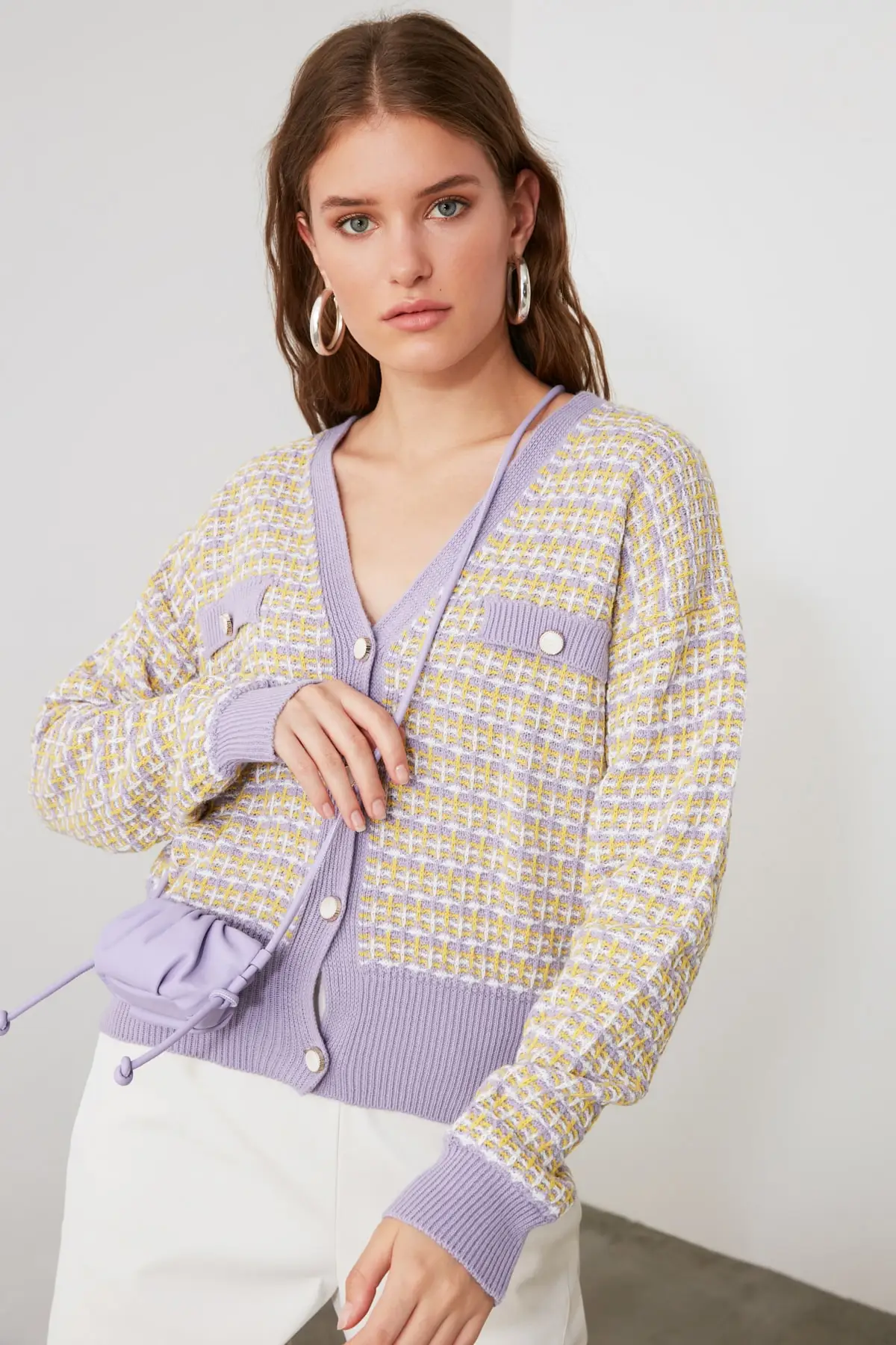 Трикотажный кардиган с карманами TWOAW21HI0455 |