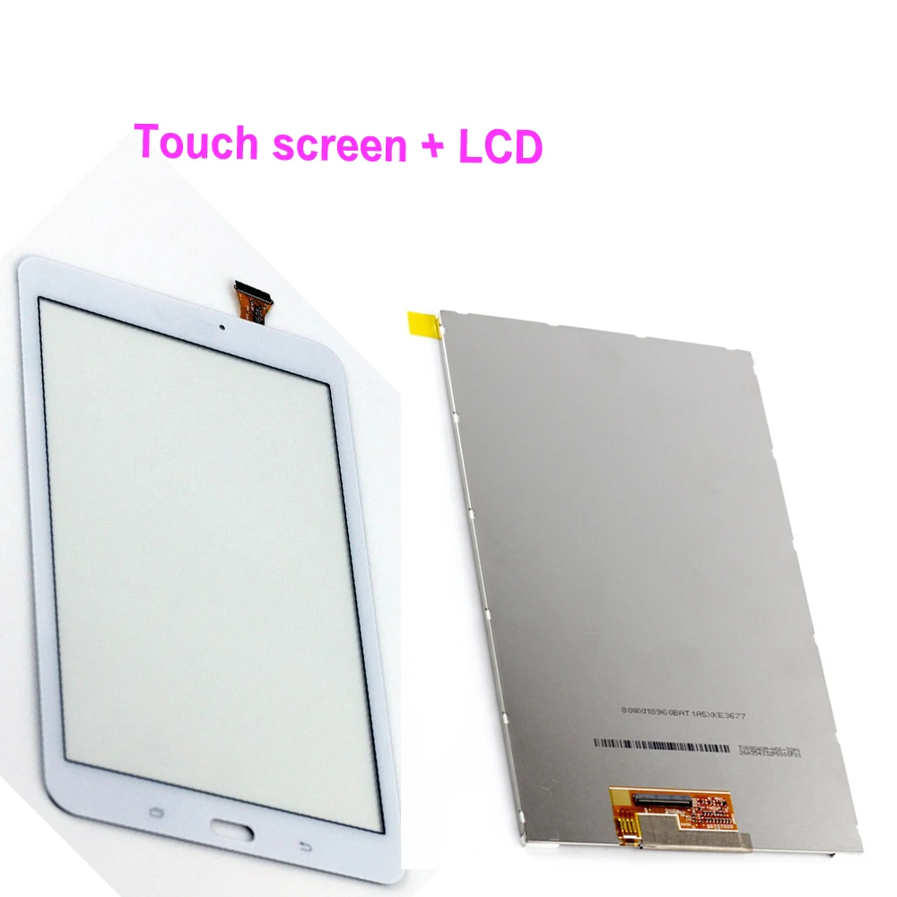 Для Samsung Galaxy Tab E 8,0 T3777 T377 сенсорный экран сенсор дигитайзер стеклянная панель+ ЖК-дисплей экран панель монитор Ремонт