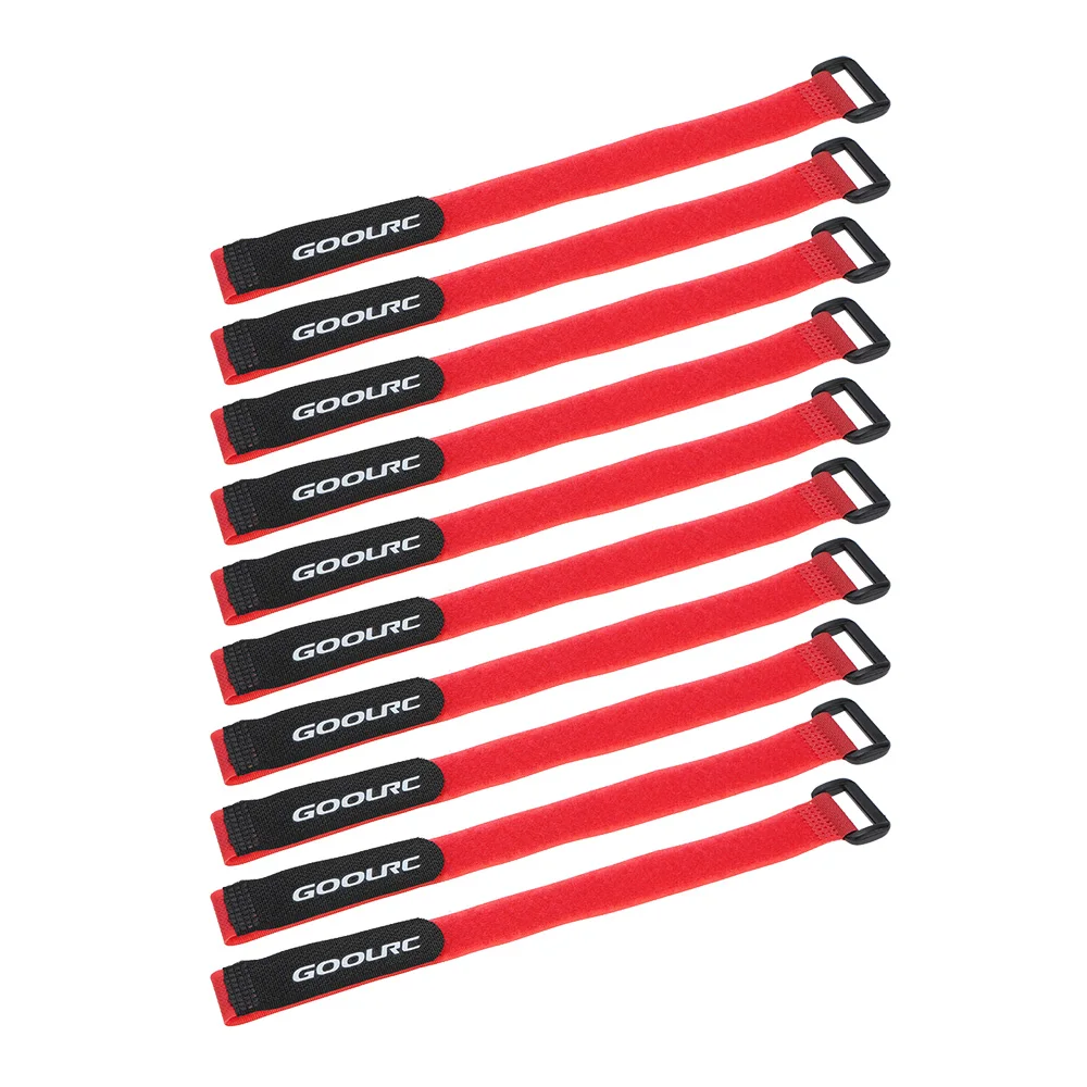 10Pcs GoolRC Strong RC Battery Antiskid Straps Bands 285mm for Drone Helicopter and Car | Игрушки и хобби