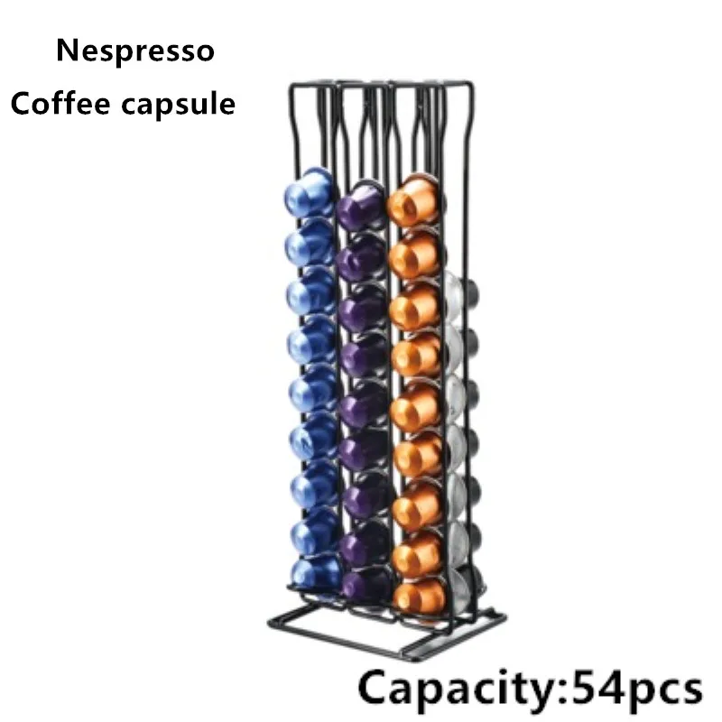 Кофейная капсула Nespresso стойка-башня стойка для кофейных капсул диспенсер подходит капсула Nespresso для хранения держатель фильтра для кофе