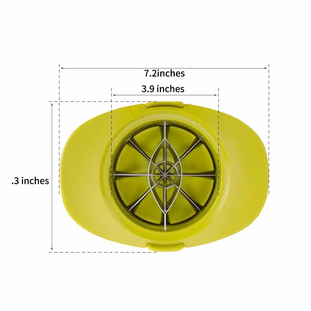 

4-In-1 Multifunctional Fruit Slicer Universal Base Mango Corer tomato Divider Stainless Steel Easy-To-Use Kitchen Gadgets