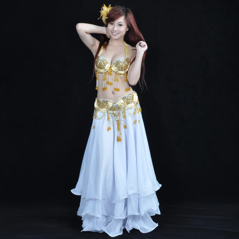 2 шт./компл. костюмы для танца живота Восточные Танцевальные Костюмы карнавальные