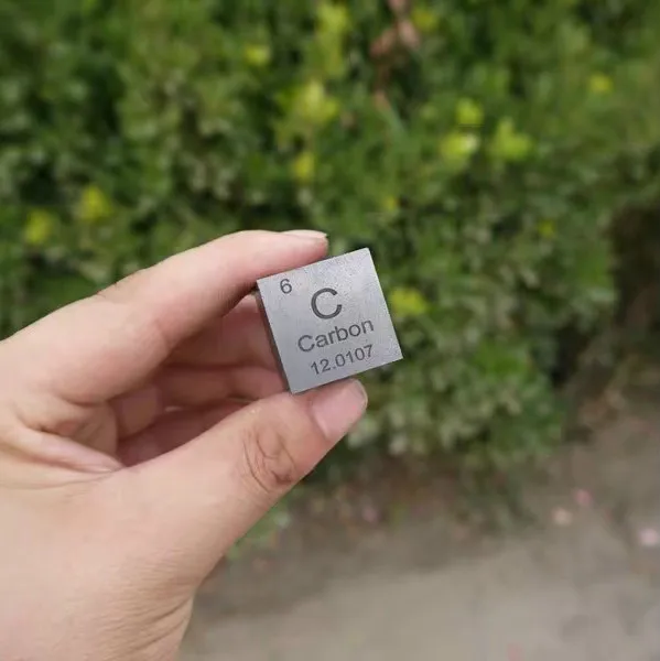Carbon1 дюйм 25 4 мм кубик плотности 99.9% чистый для коллекции Element|Магнитные материалы|