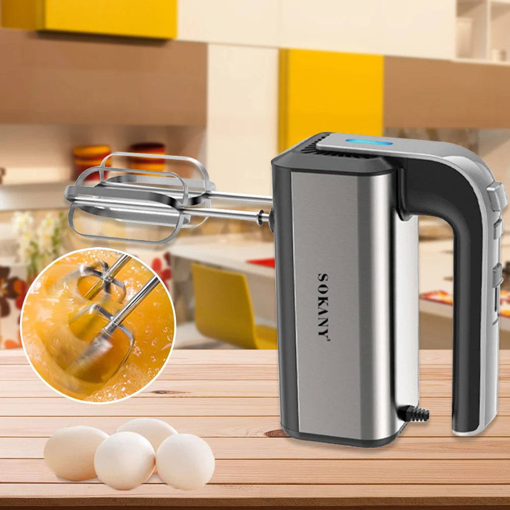 

800W High Power Electric Food Mixer Dough Blender Egg Beater Spiral Whisk Cream Mixer Kitchen Cooking Tool