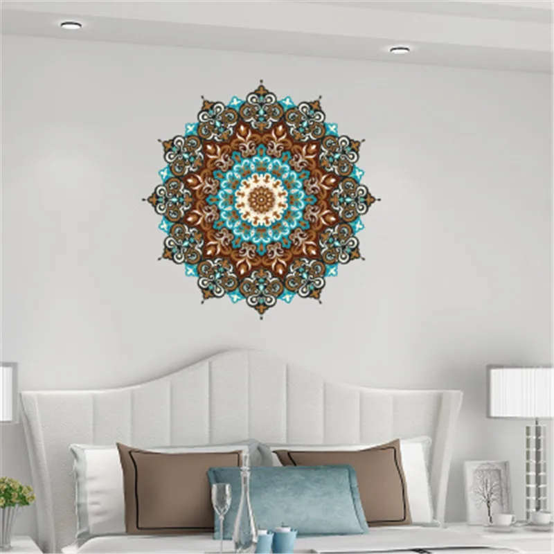 Мандала настенные Стикеры для медитации йоги искусство на стену гостиная в стиле