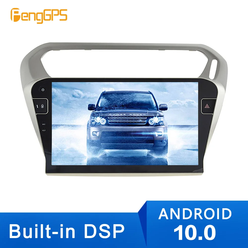 Android 10 0 автомобильный DVD плеер с радио стерео GPS для Peugeot 301 2008 2009 2010 2011 2014 навигация