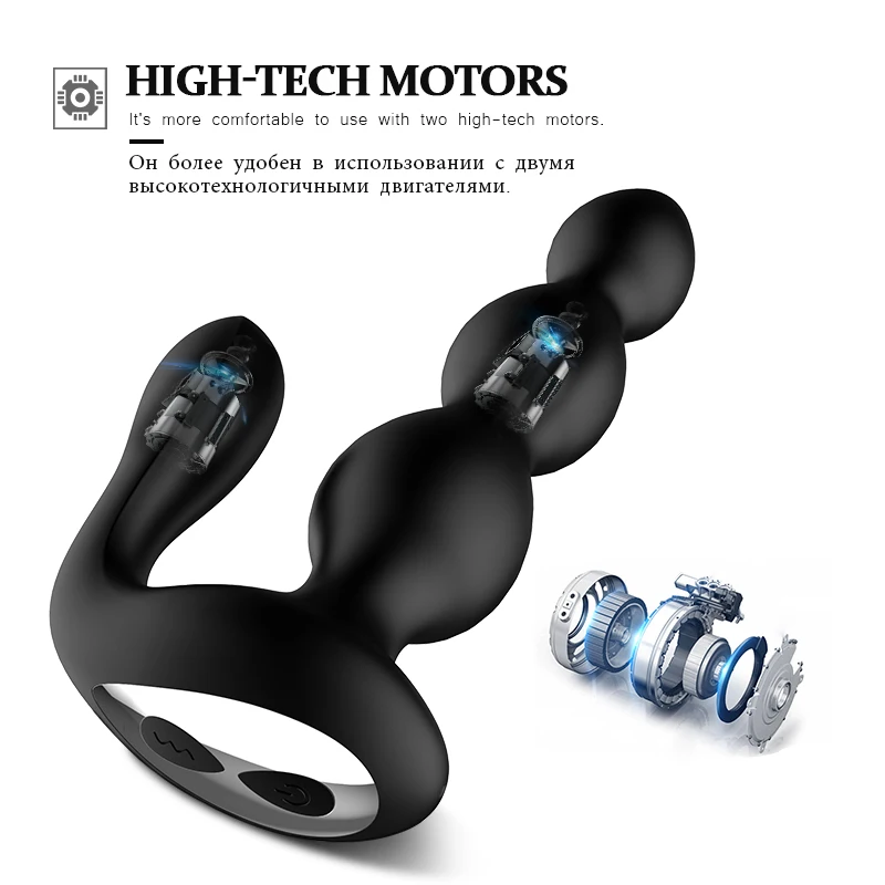 12 частоты анальные пробки вибратор интимный мастурбация дистанционное