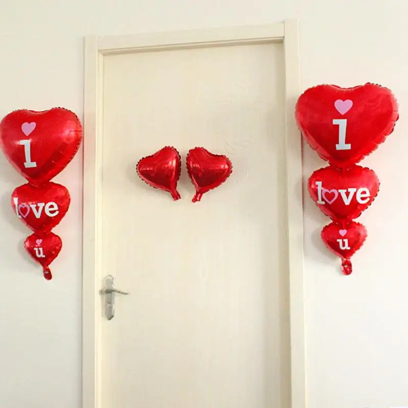

Heart Love Foil Balloon Romantic Balloon Wedding Anniversary Party Decor Supplies