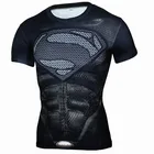 Мужская футболка для бега, компрессионная футболка с коротким рукавом, быстросохнущая тренировочная одежда, мужские топы для фитнеса, спортивные трико, Мужская футболка