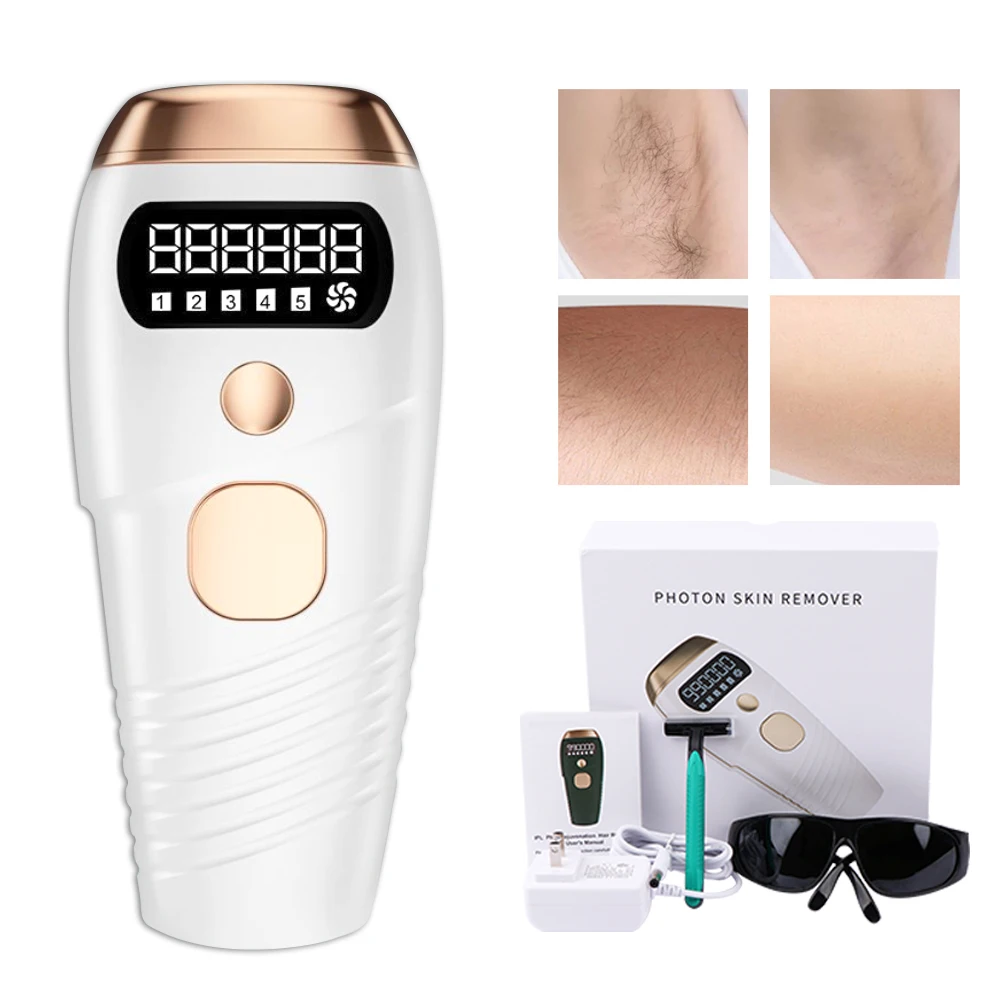 

999999 Flashes Laser Epilator Permanent IPL Photoepilator Hair Removal depiladora Painless electric Epilator Dropship