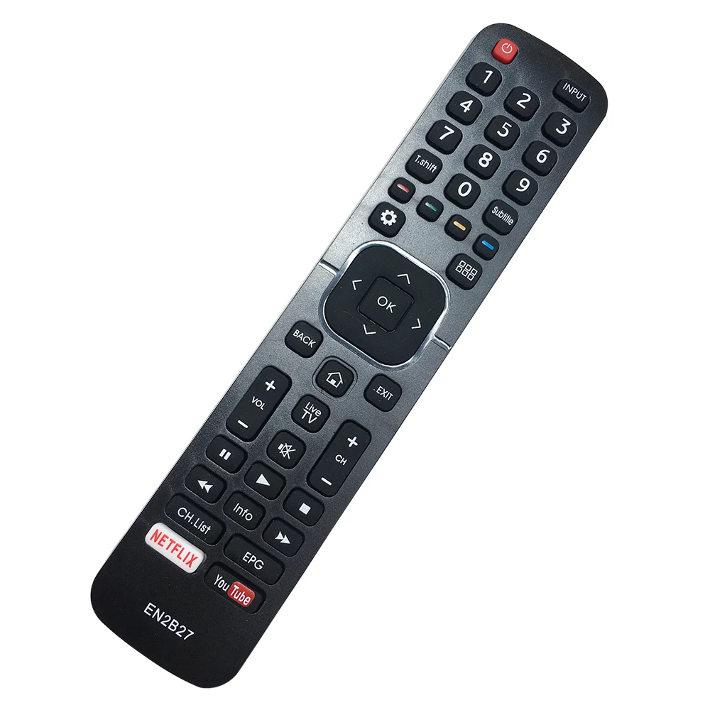Пульт дистанционного управления для Hisense Smart TV 40K321UWT 50K321UWT 55K321UWT 58K321UWT 65K321UW 58K322UW