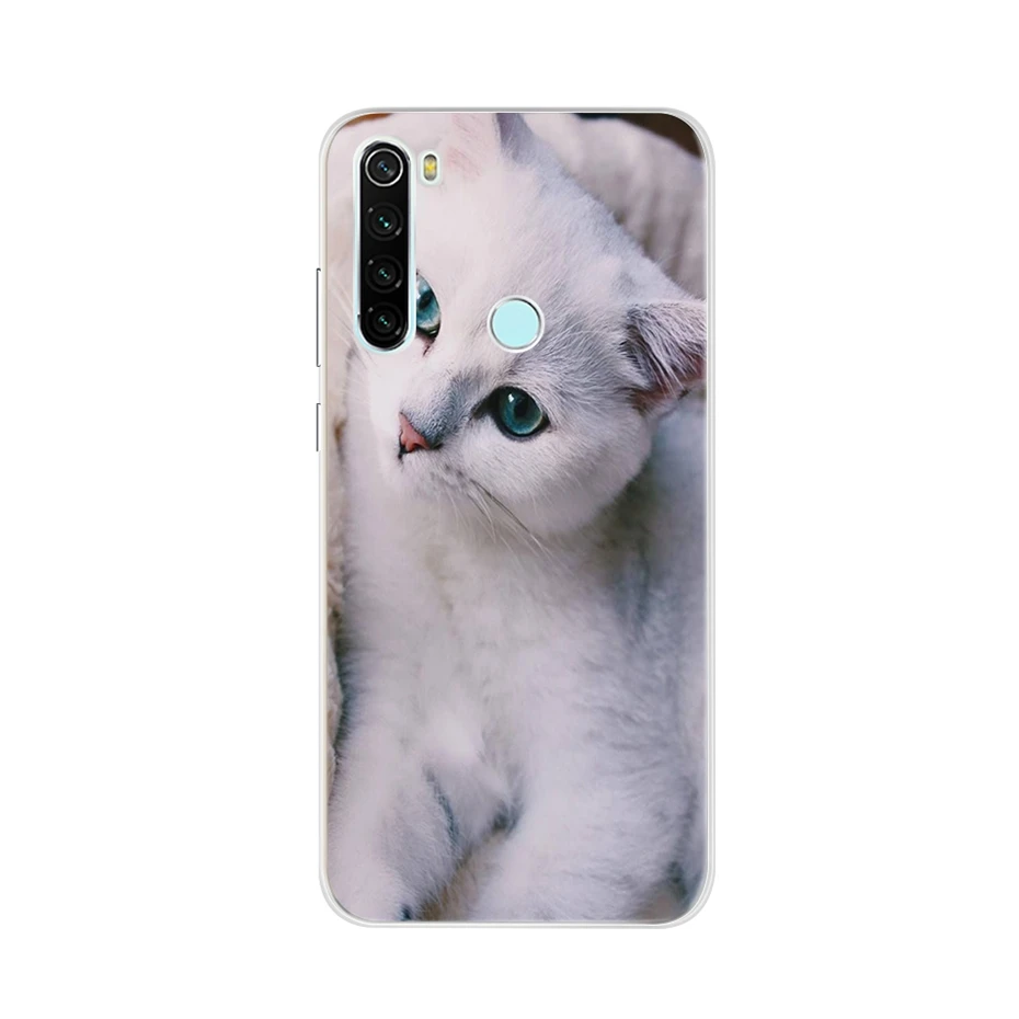 Для Xiaomi Redmi note 8 чехол силиконовый мягкий ТПУ чехол для телефона для Xiaomi Redmi note 8t 8 pro 6,3 задний Чехол, Fundas Coque bumper