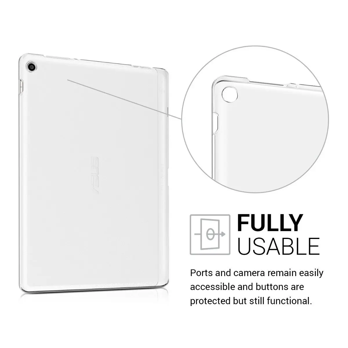 Z300 ТПУ чехол для ASUS ZenPad 10 Z301 Z300C Z300CG Z300CL Z300M Z300CNL планшет прозрачный Solicon защитный