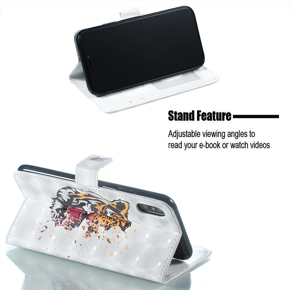 Кожаный чехол бумажник для телефона Samsung Galaxy S8 S9 Plus откидной Чехол с цветами iPhone 12