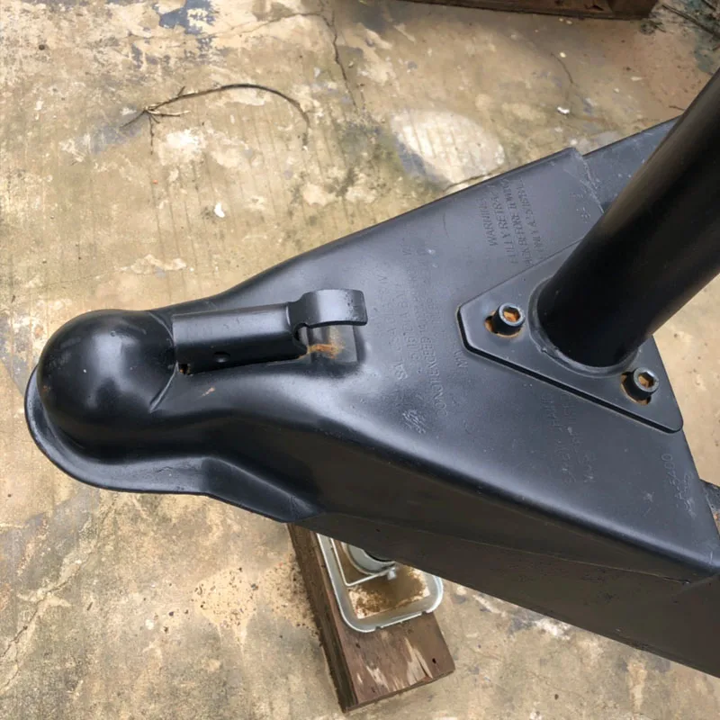 Муфта для прицепа с рамкой и черной отделкой краски сцепного шара 2-5/16 дюйма 14000 Ibs