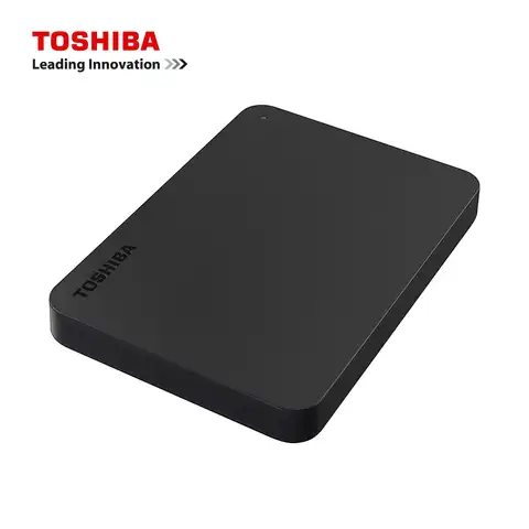Toshiba A3 HDTB410YK3AA Canvio Basics 1 ТБ портативный внешний жесткий диск USB 3,0, черный