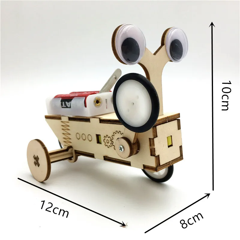 

Happyxuan Robot Construction Set Electric Educational STEM Toys Montessori Kids DIY Science Project Kit Technological Inventions