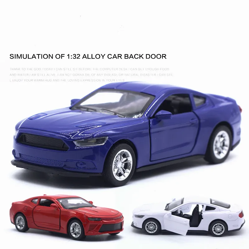 Модель автомобиля Ford Mustang 1:32 из сплава новинка модель с подсветкой музыкой