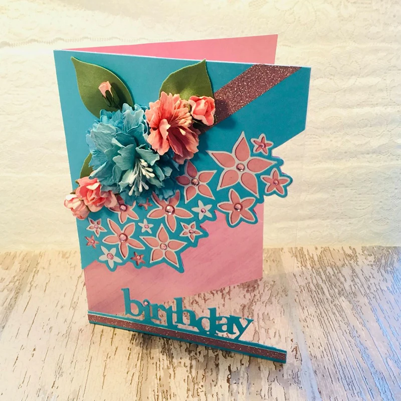 Новинка 2020 Лидер продаж металлические Вырубные штампы с изображением цветов