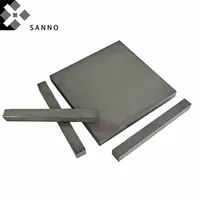 Tungsten steel sheet YG6 YG8 YG15 high hardness tungsten carbide round flat bar rod customize zhuzhou tungsten steel plate