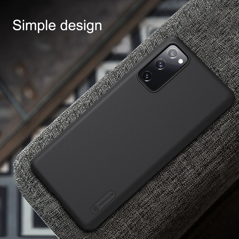 

For Samsung Galaxy S20 FE Case 2020 Nillkin Super Frosted Shield Hard Matte Cover with Salient Dot Design Phone Shell