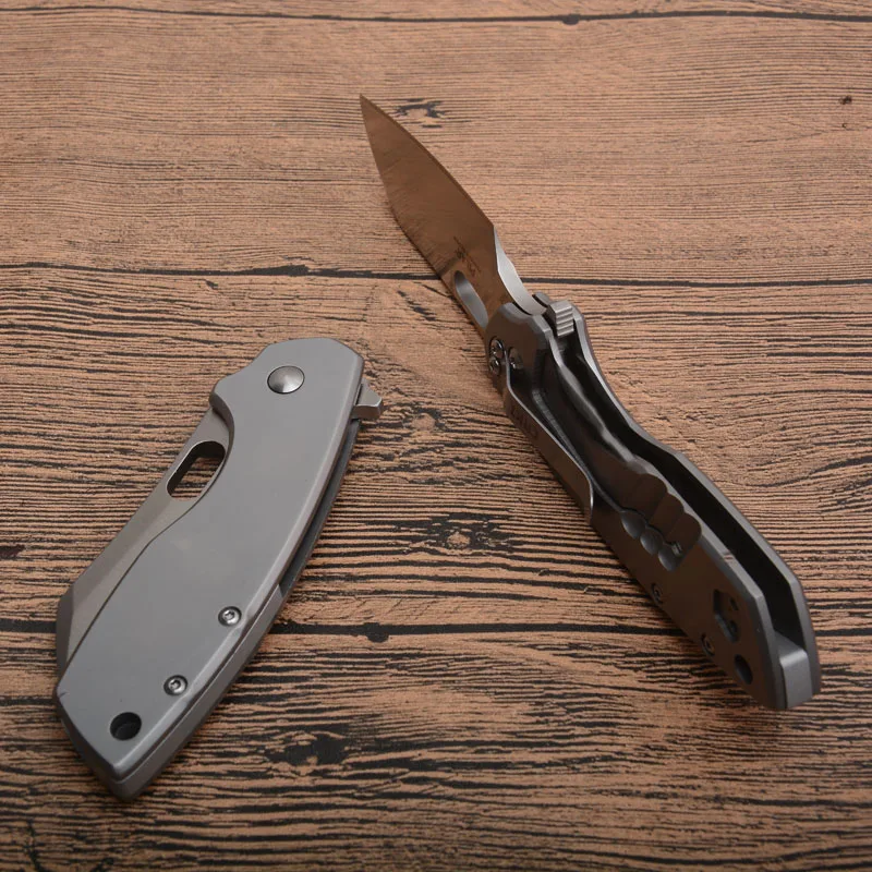 

Folding knife C5315 Camping Knife 8Cr13MOV Blade all steel Handle Pocket EDC tool Outdoor Survival Tactical Hunting Knives