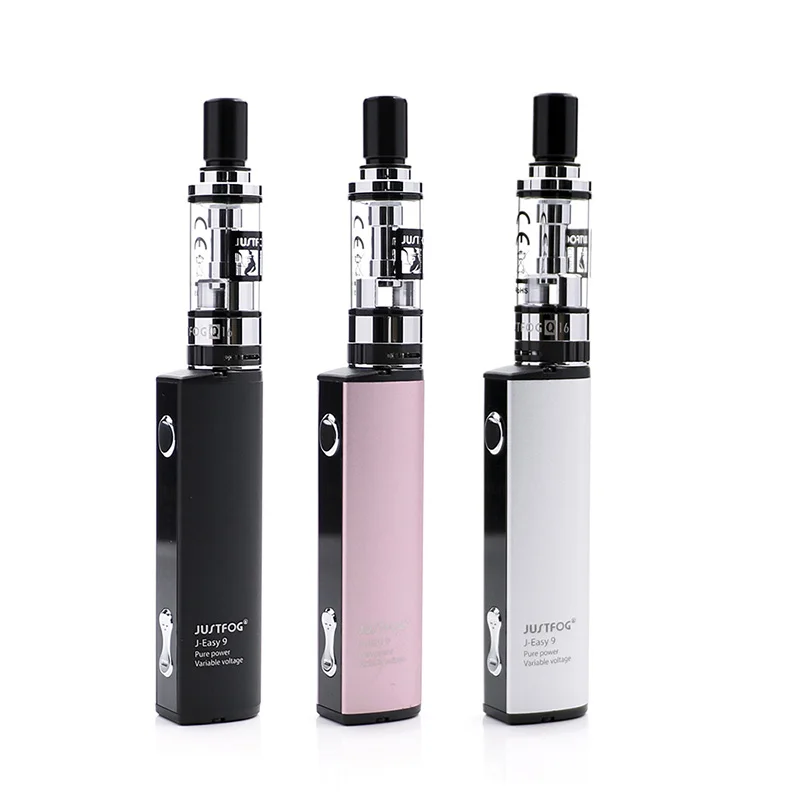 Стартовый vape набор Justfog Q16 с аккумулятором 900 мАч J-Easy 9, набор электронных сигарет с клиромайзером 1,9 мл Q16