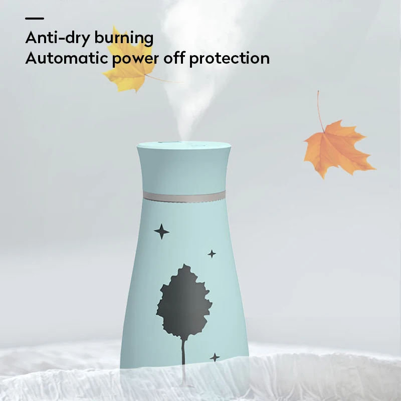 200 мл мини USB Ультразвуковой Арома диффузор увлажнитель воздуха тихий сон эфирное